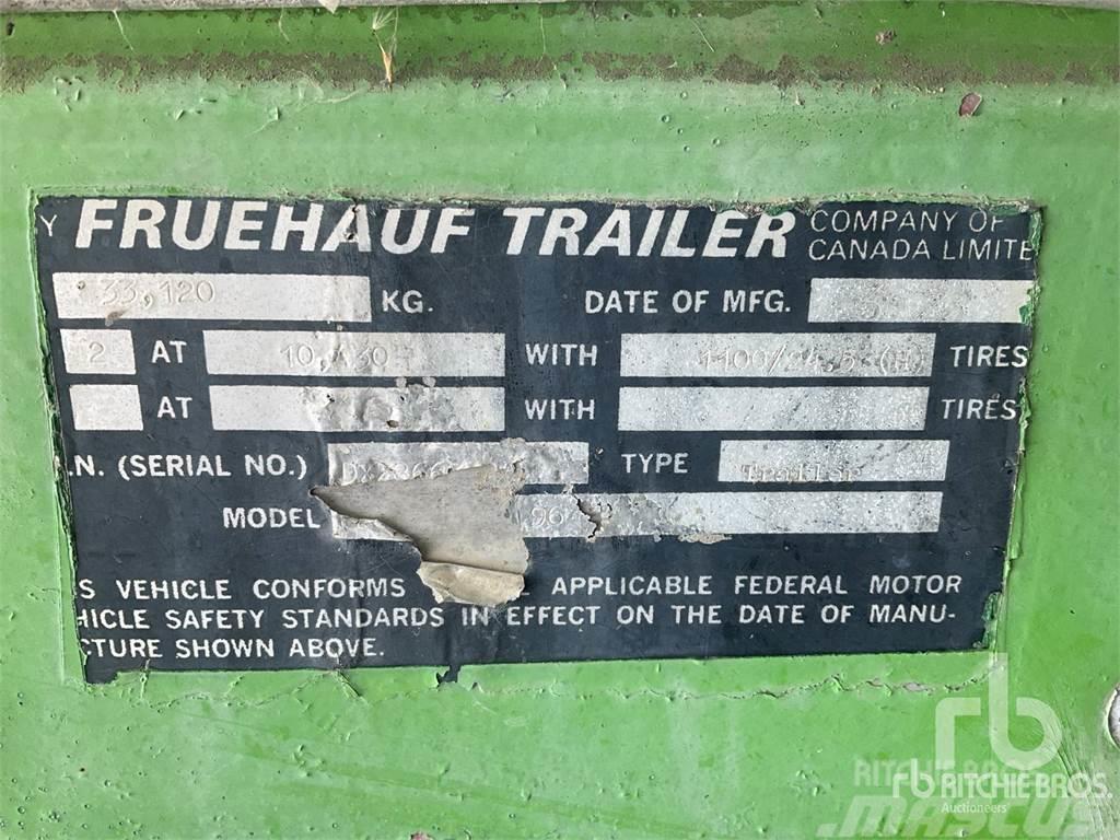 Fruehauf 40 ft x 96 in T/A Box semi-trailers