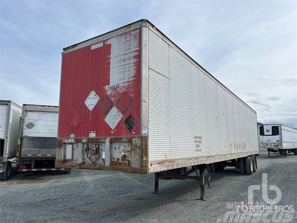 Fruehauf 53 ft x 102 in T/A Box semi-trailers