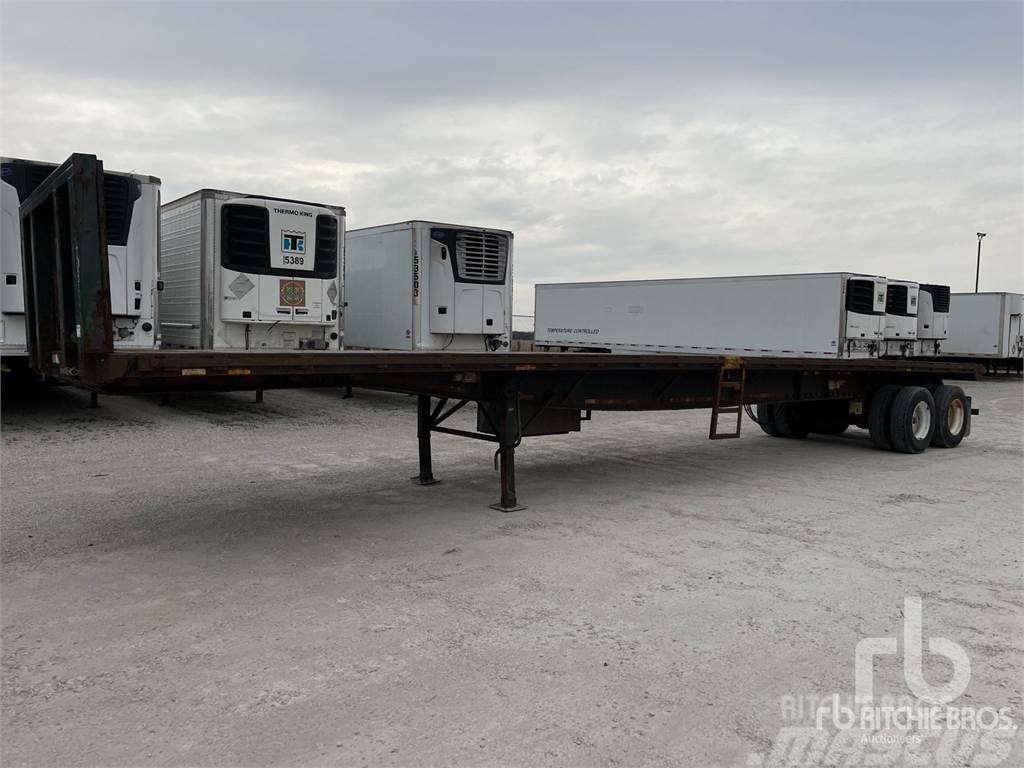 Great Dane 45 ft T/A Flatbed/Dropside semi-trailers