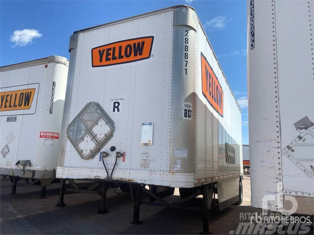 Hyundai 28 ft x 102 in S/A Box semi-trailers