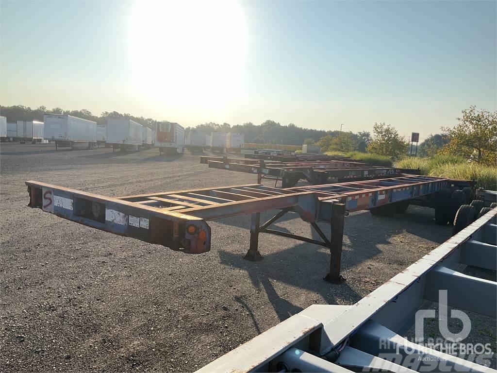 Hyundai 30 ft T/A Gooseneck Extendable ... Container semi-trailers
