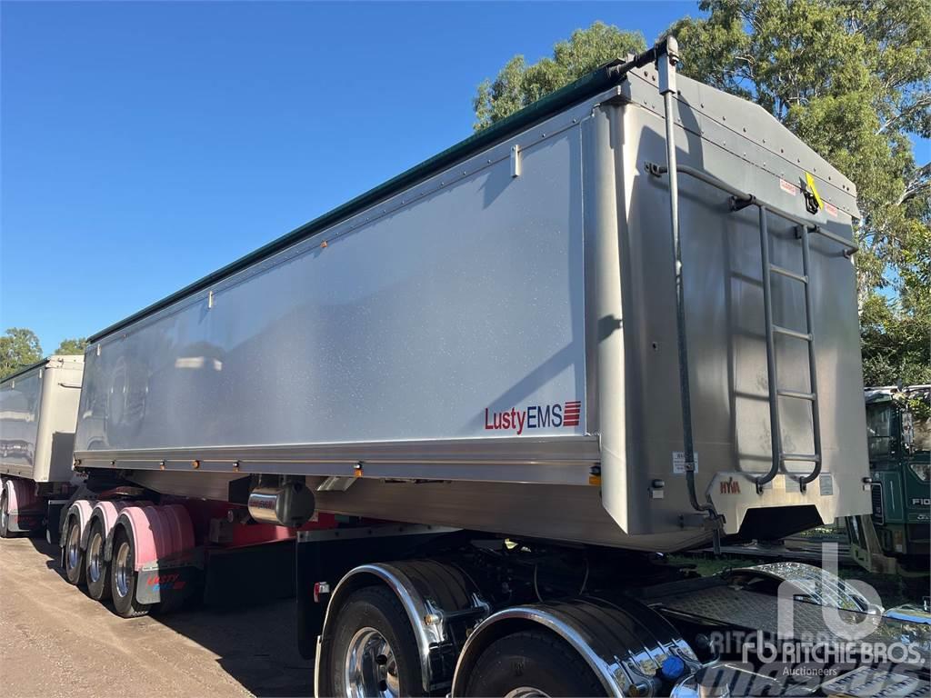  LUSTY EMS Tri/A Stag B-Double Combination Tipper semi-trailers