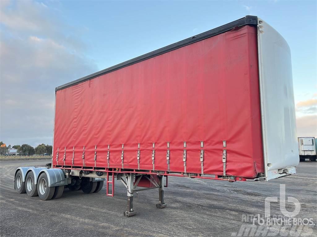  MAXITRANS 7.3 m Tri/A B-Double Lead Curtain sider semi-trailers