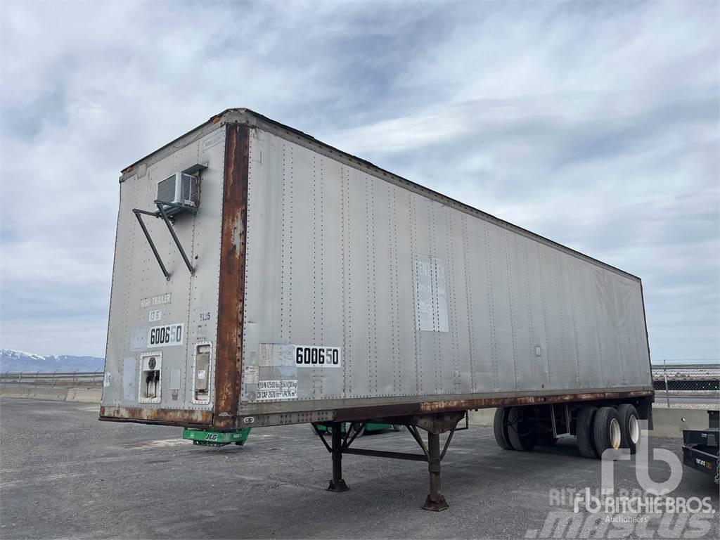 Miller 40 ft x 96 in T/A Box semi-trailers