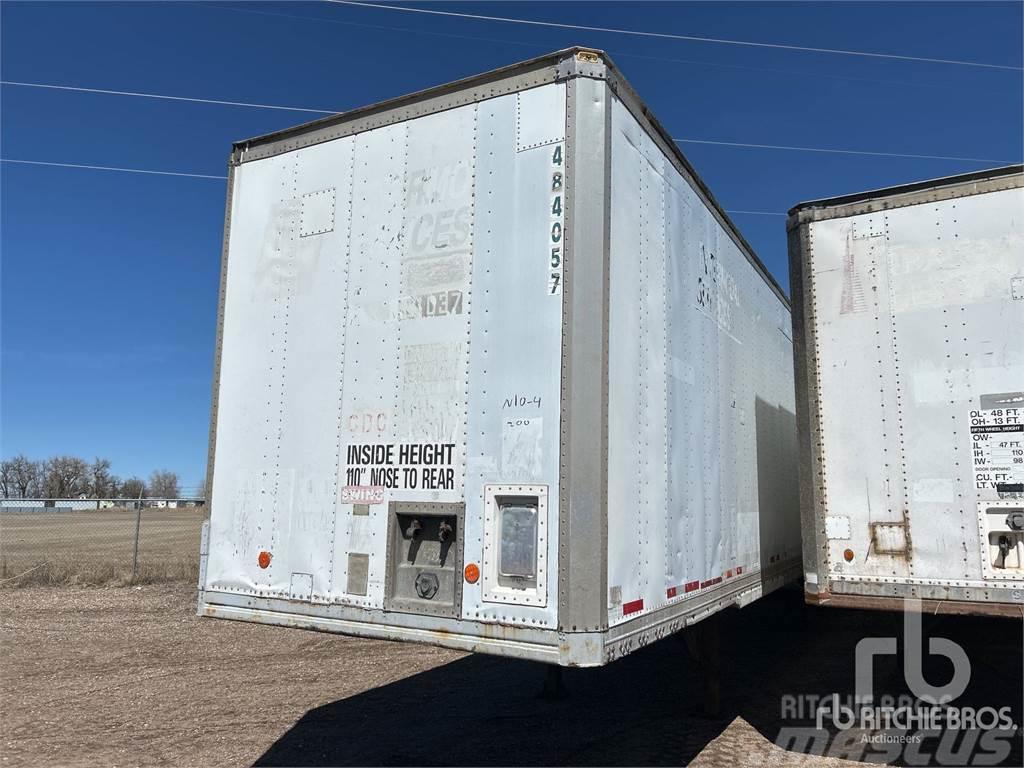  MONON 48 ft x 102 in T/A Box semi-trailers