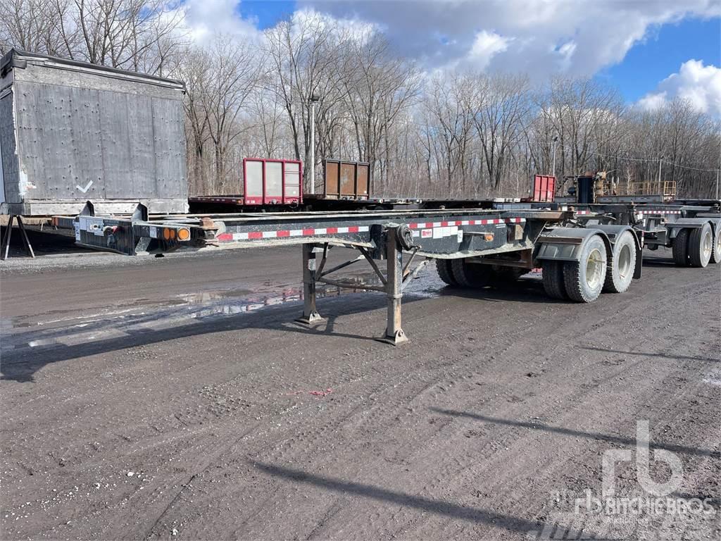  RAJA 20 ft T/A Lead Container semi-trailers