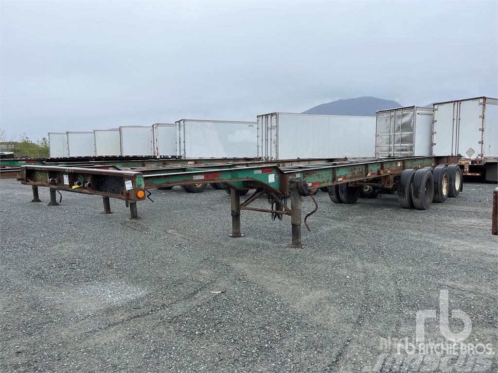  RAJA INDUSTRIES Tri/A Extendable Container semi-trailers