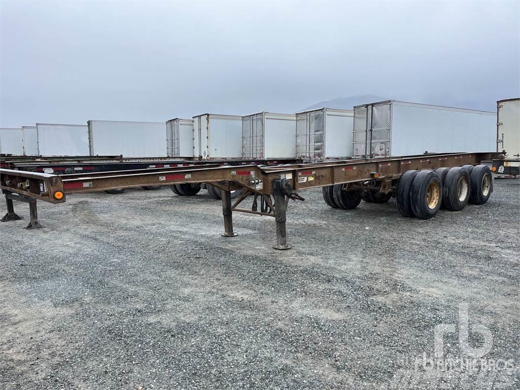  RAJA INDUSTRIES Tri/A Extendable Container semi-trailers
