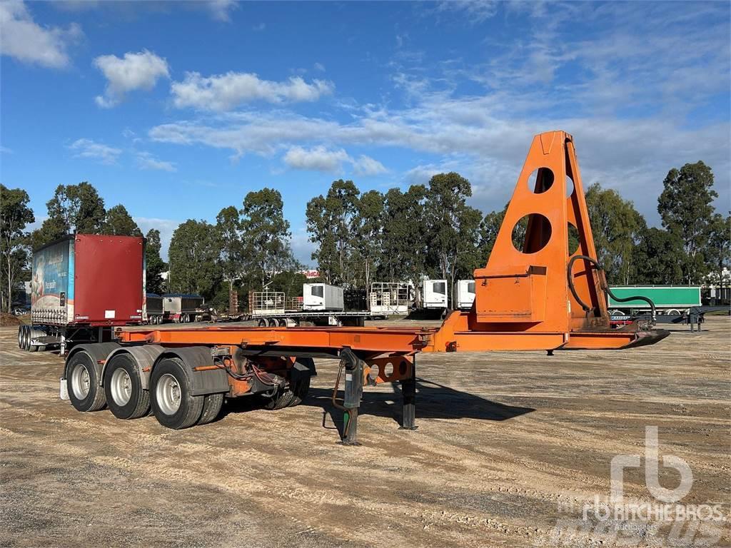 Smith & SON 6 m Tri/A Retractable Tipping Container semi-trailers