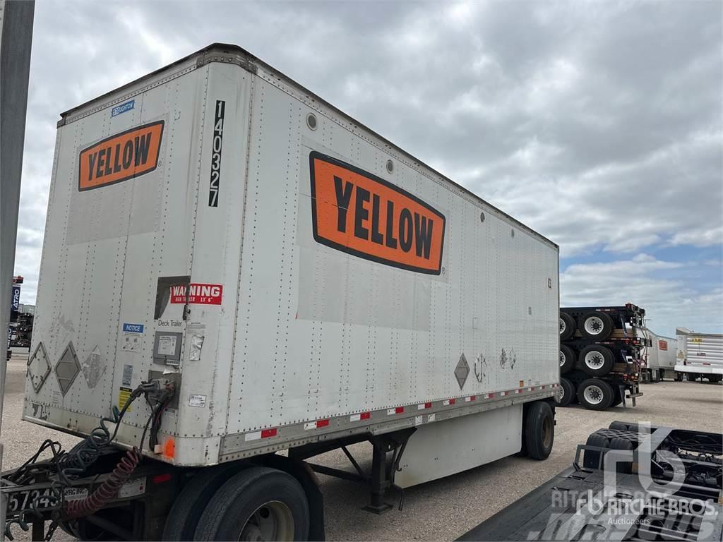 Stoughton 28 ft x 102 in S/A Box semi-trailers