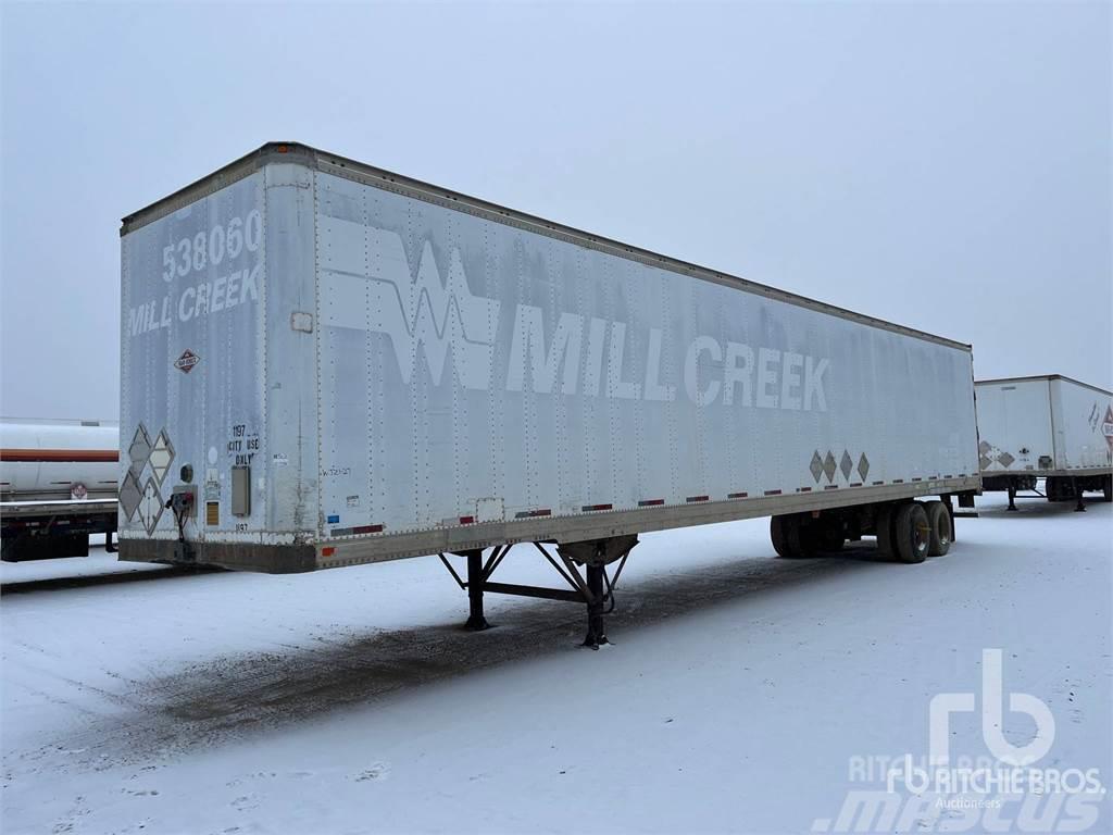 Stoughton 53 ft x 102 in T/A Box semi-trailers
