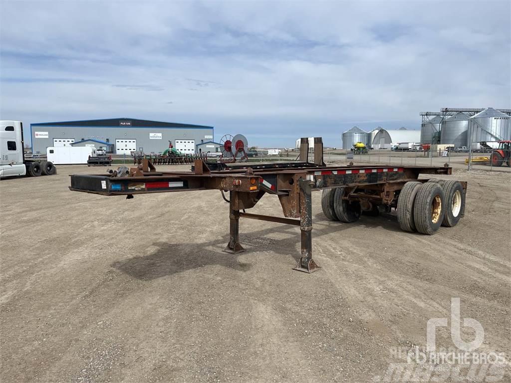 Strick 20 ft T/A Container semi-trailers