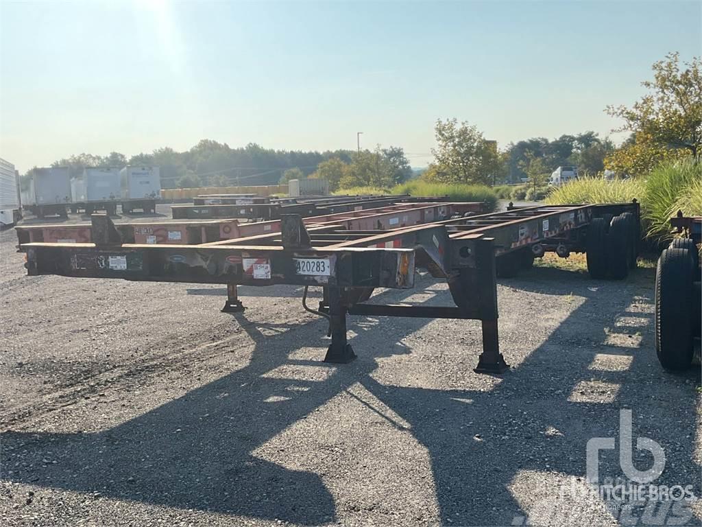 Strick 30 ft T/A Gooseneck Container semi-trailers