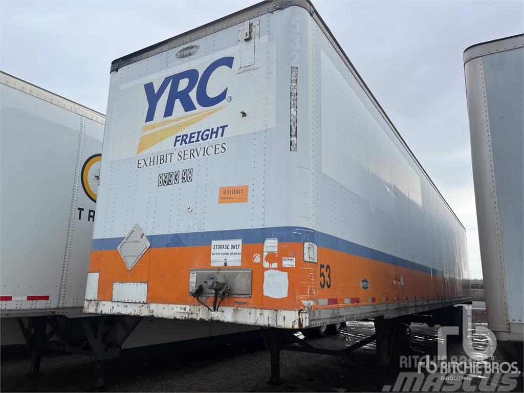 Strick 53 ft x 102 in T/A Box semi-trailers