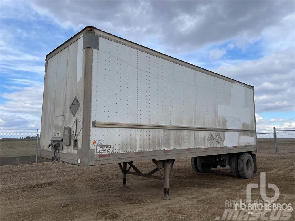 Trailmobile 28 ft x 102 in S/A Box semi-trailers
