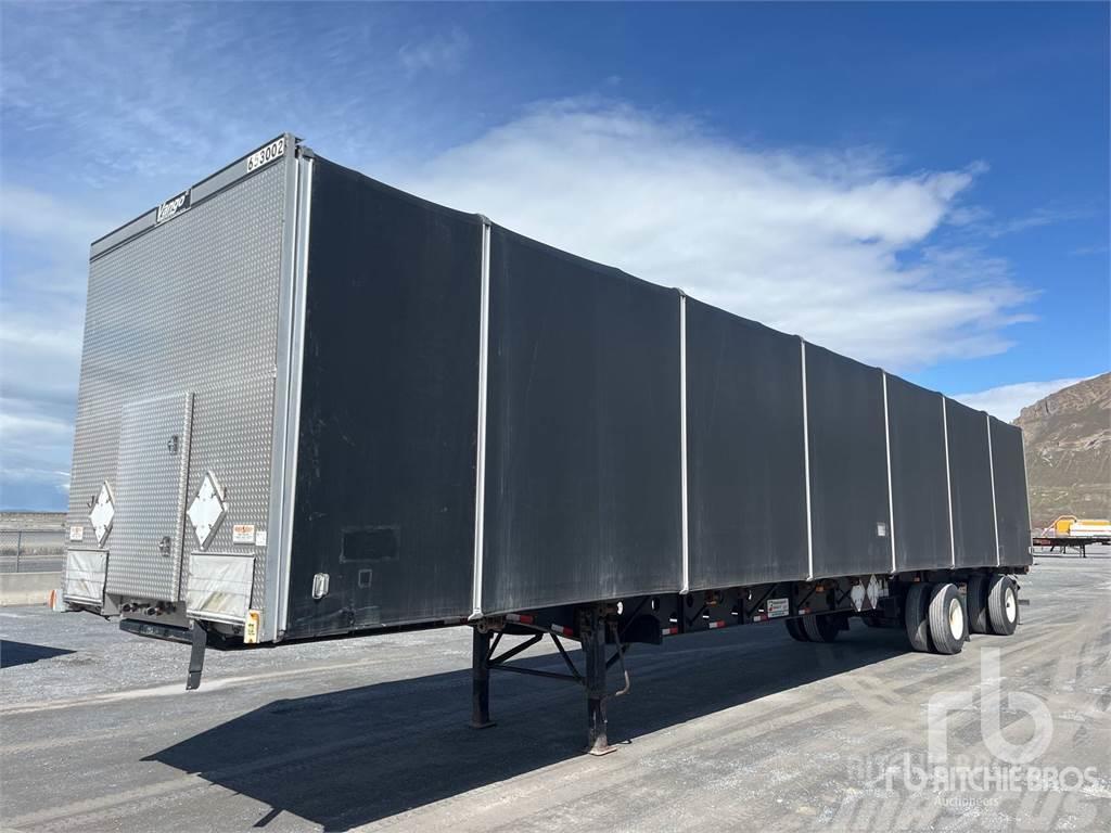 Transcraft 53 ft T/A Curtain sider semi-trailers