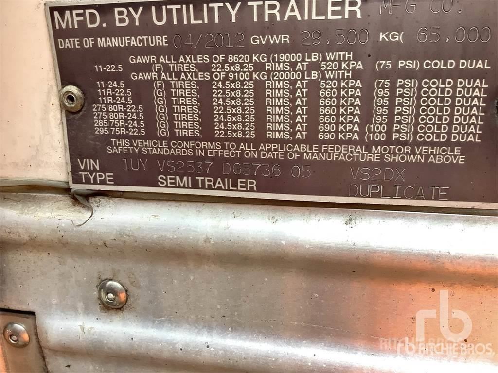 Utility VS2DX Box semi-trailers