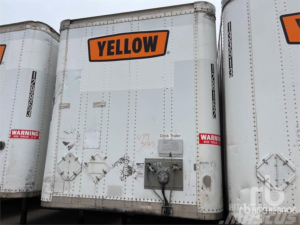 Wabash 28 ft x 102 in S/A Box semi-trailers