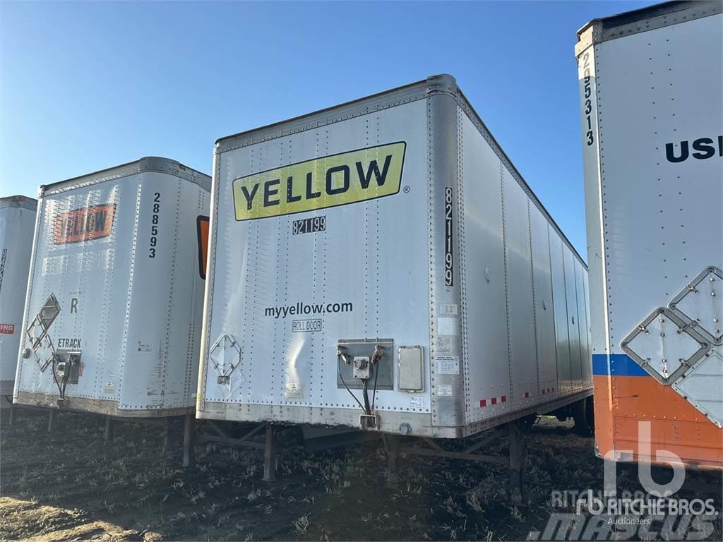 Wabash 40 ft S/A Box semi-trailers