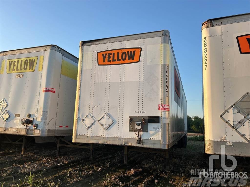 Wabash 48 ft T/A Box semi-trailers