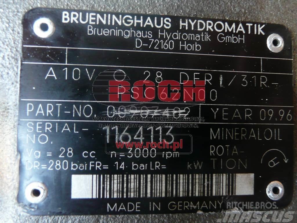 Brueninghaus Hydromatik A10VO28DFR/31R-PSC62N00 00907402 Hydraulics