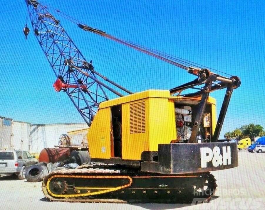  P & H 670W LC Track mounted cranes