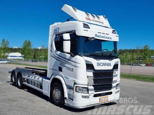 Scania R 500 B6x2NB Container trucks
