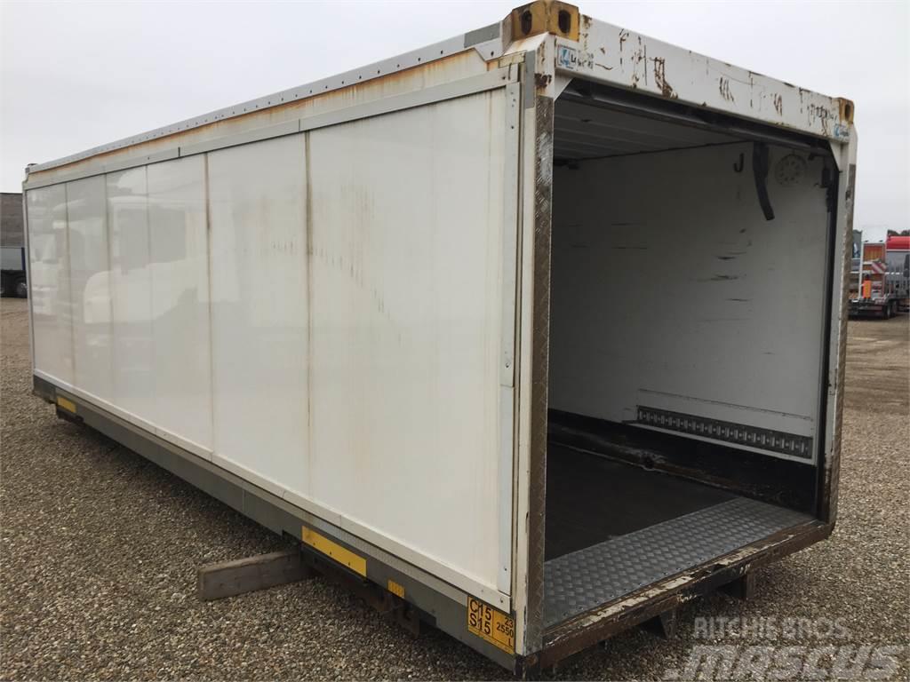  7450 mm med rulleport Box semi-trailers
