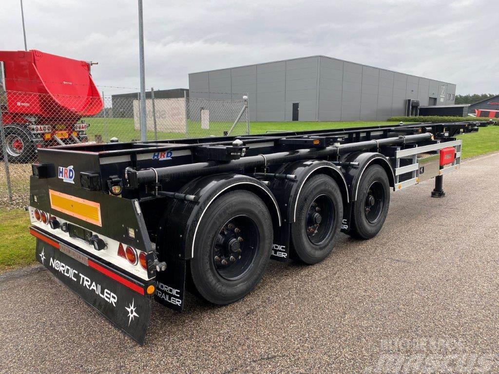 HRD 3-aks 20 + 30 ADR Container semi-trailers
