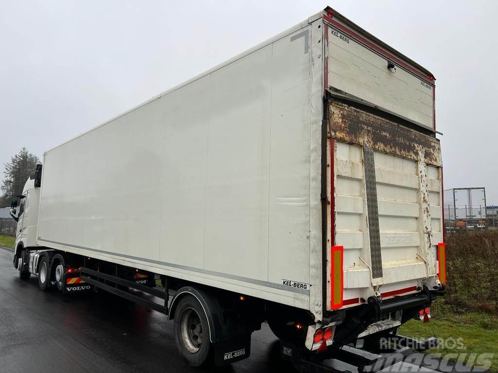 Kel-Berg 11 mtr - city alu boks lift Box semi-trailers