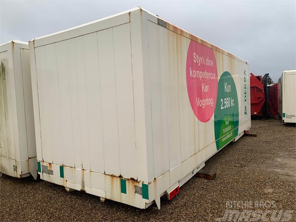 Krone WK 7,3 RSTG 7450 mm med rulleport Box semi-trailers