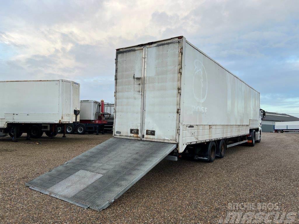 Leci 13,6 mtr. box læsserampe Box semi-trailers