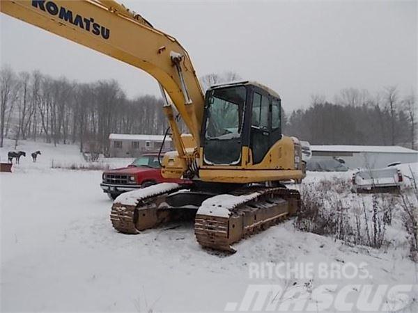 Komatsu PC160 LC Crawler excavators