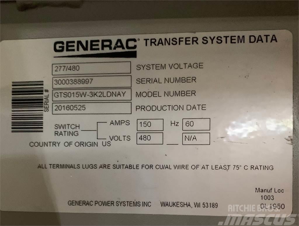 Generac 150amp 277/480V Electronics