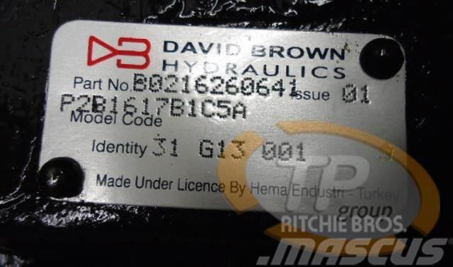 David Brown 35867940 Zahnradpumpe Other components