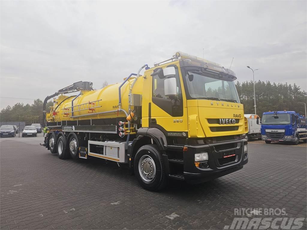 Iveco RAVO WUKO FOR CHANNEL CLEANING druck saug kanal Municipal / general purpose vehicles