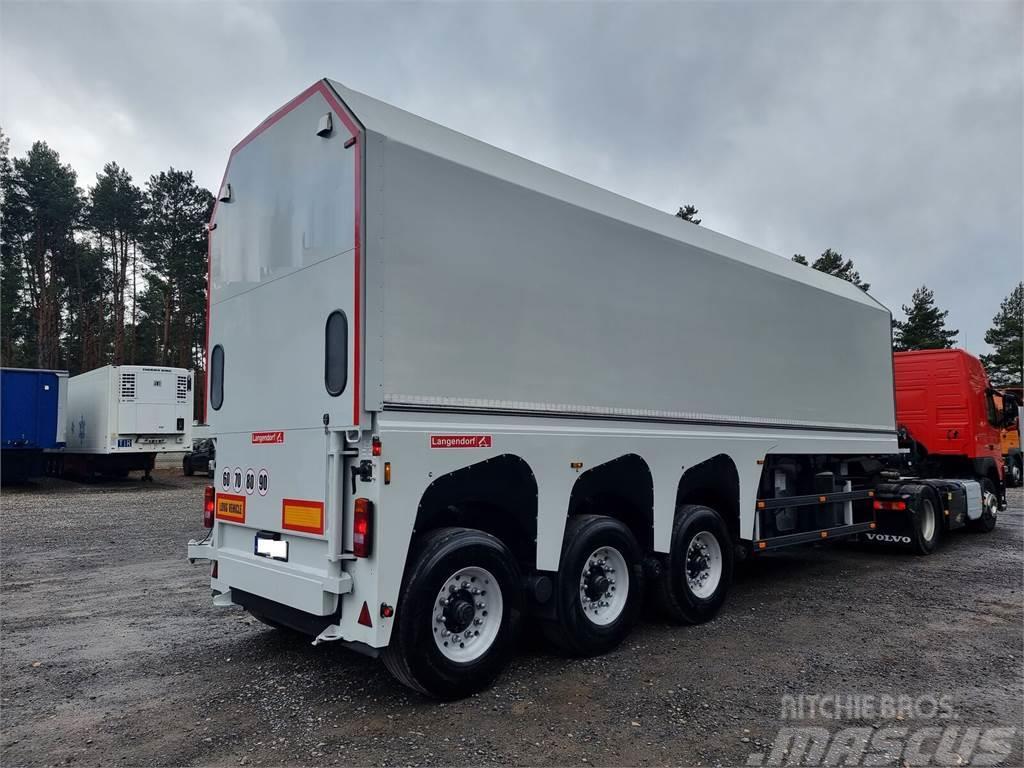 Langendorf For the transport GLAS and concrete, concrete pane Glass transport semi-trailers