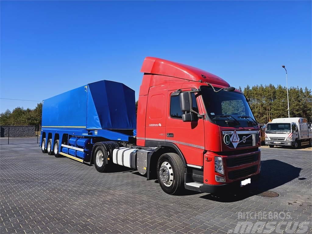 Langendorf SCHREINER FAYMONVILLE For the transport GLAS and c Glass transport semi-trailers