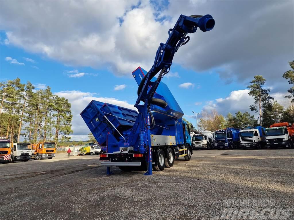 Renault MTS DINO 3 Saugbagger vacuum cleaner excavator suc Commercial vehicle