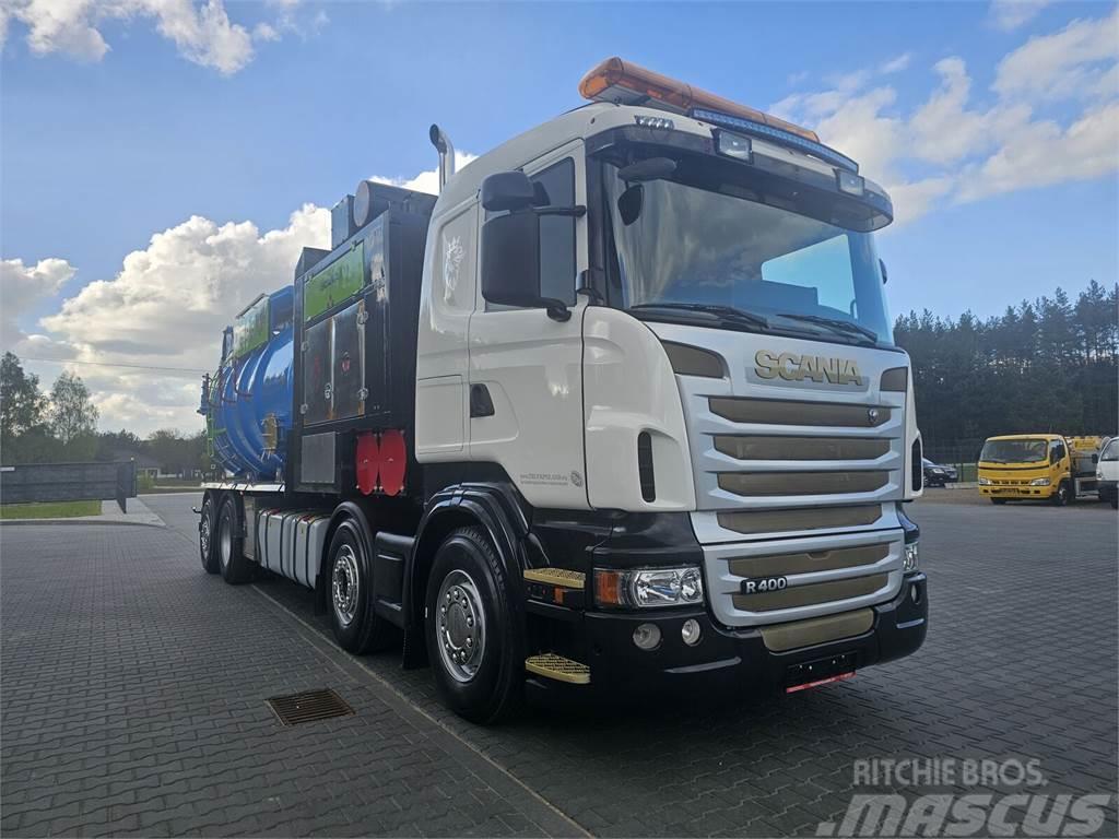 Scania Disab Centurion P210/8 Vacuum suction loader Commercial vehicle