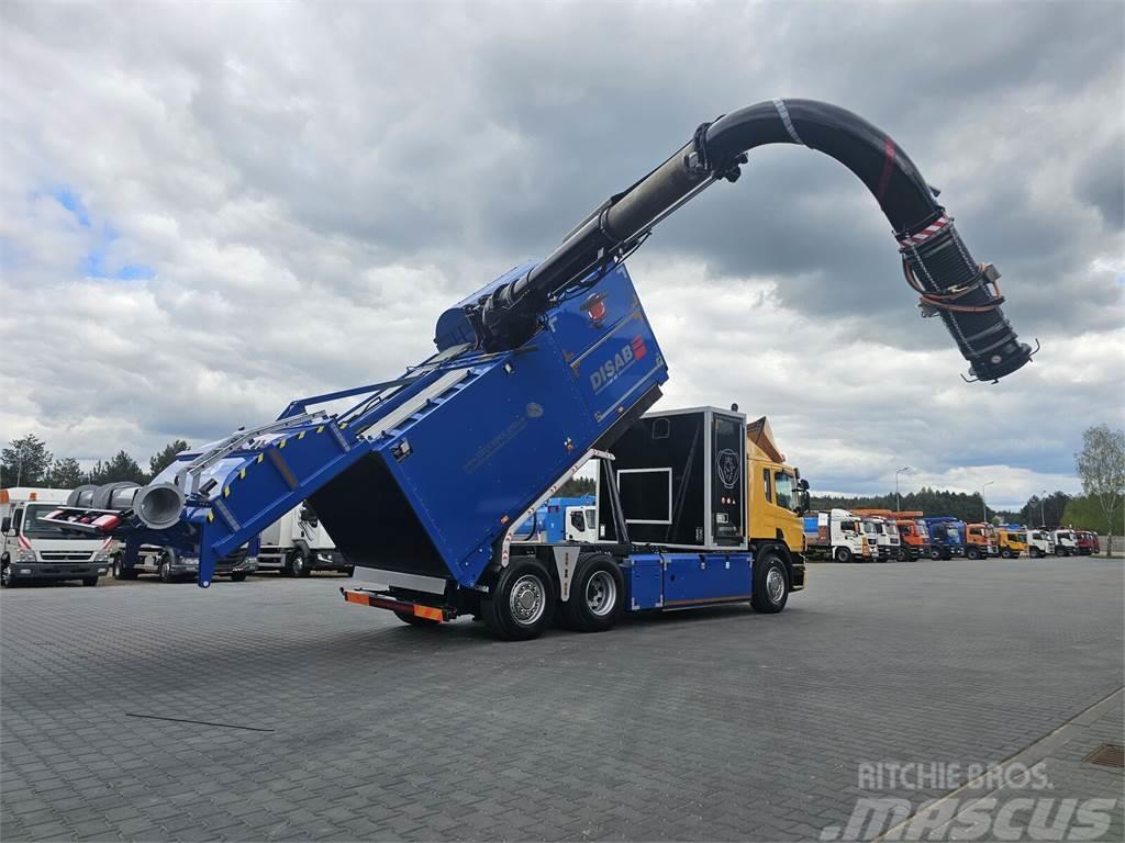 Scania DISAB ENVAC Saugbagger vacuum cleaner excavator su Commercial vehicle