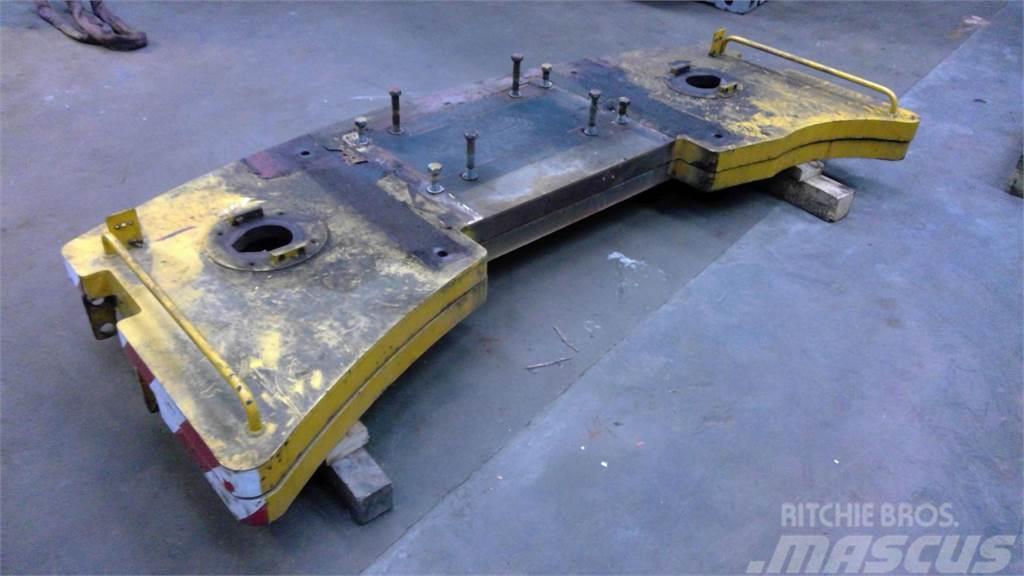 Faun RTF 40-3 Counterweight 1,05 ton Crane parts and equipment