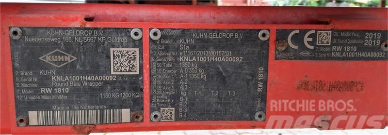 Kuhn RW1810 Wrappers