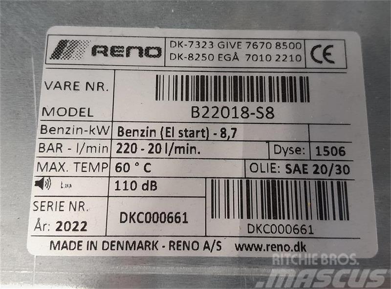 Reno PD 220/20 High pressure cleaner