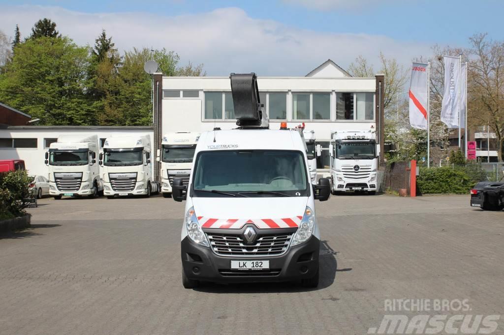 Renault Master Klubb K32 1 Pers. Korb 120 kg 12,5m Truck mounted platforms